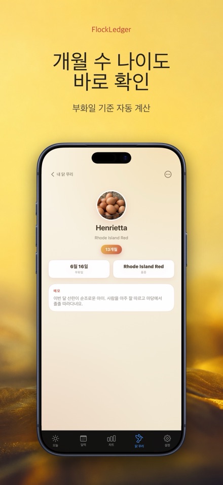 FlockLedger: 계란 카운터 7