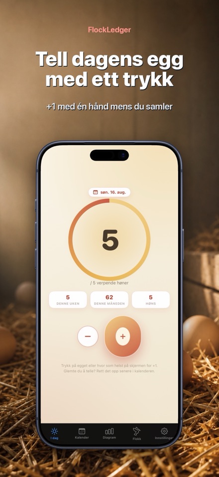 FlockLedger: Eggteller 1