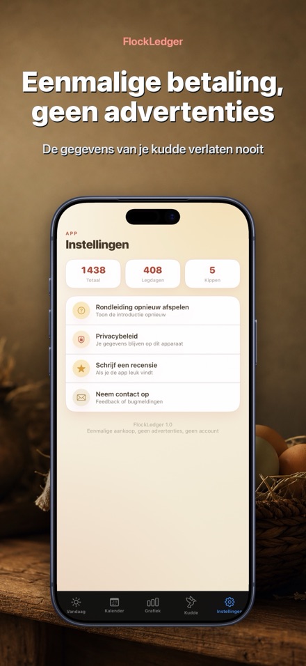 FlockLedger: Eierenteller 10