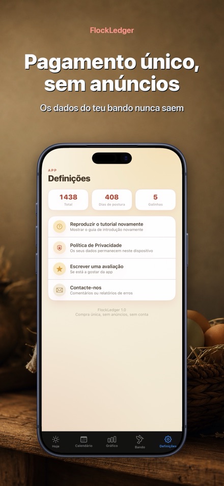 FlockLedger: Contador de Ovos 10