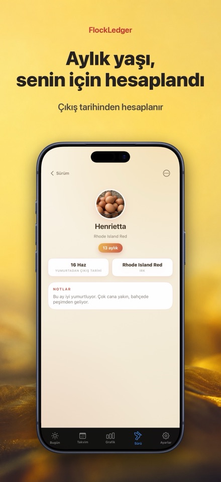 FlockLedger: Yumurta Sayaç 7