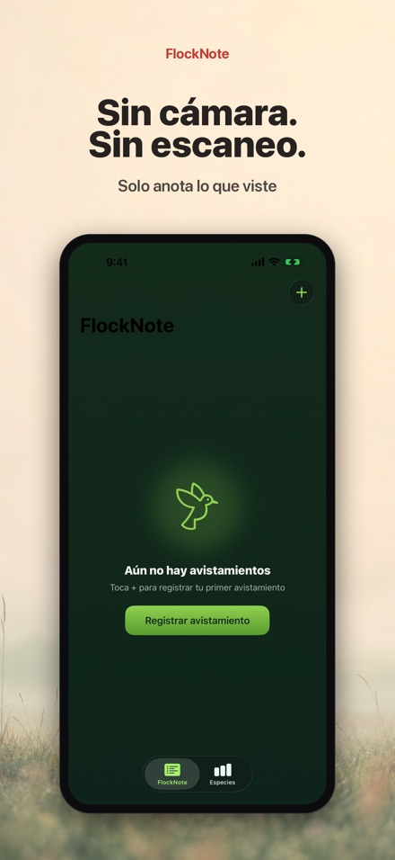 FlockNote: Registro de Aves 6