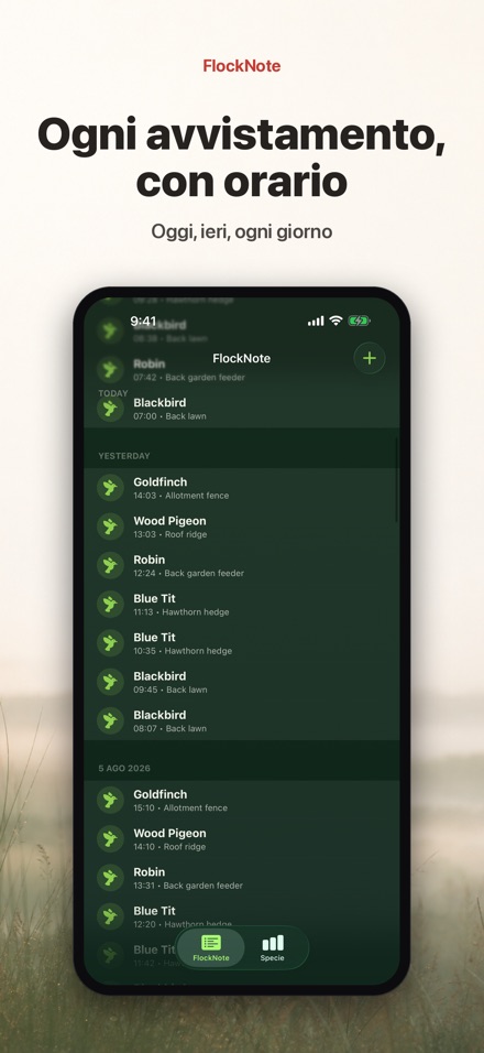 FlockNote: Diario Birdwatching 3