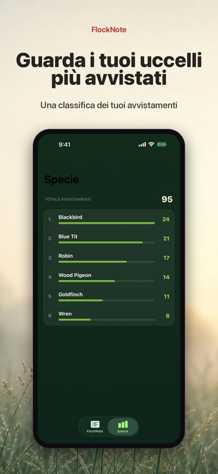 FlockNote: Diario Birdwatching 4