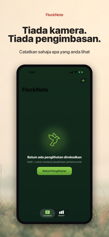 FlockNote: Log Burung 6