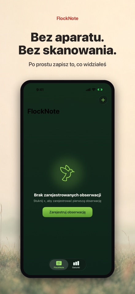 FlockNote: Dziennik Ptaków 6