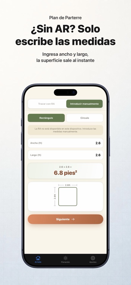 FlowerBedPlan: Nº de plantas 2