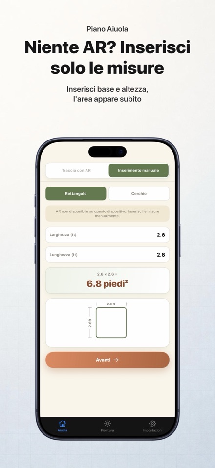 FlowerBedPlan: Nº piante 2