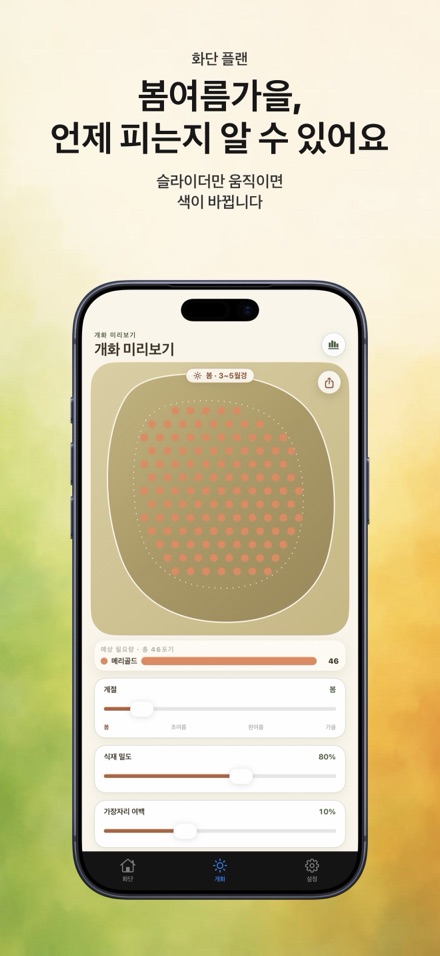 FlowerBedPlan: 모종 개수 계획 6