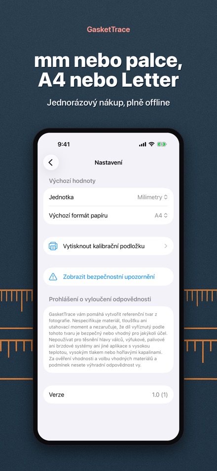 GasketTrace šablona těsnění 10