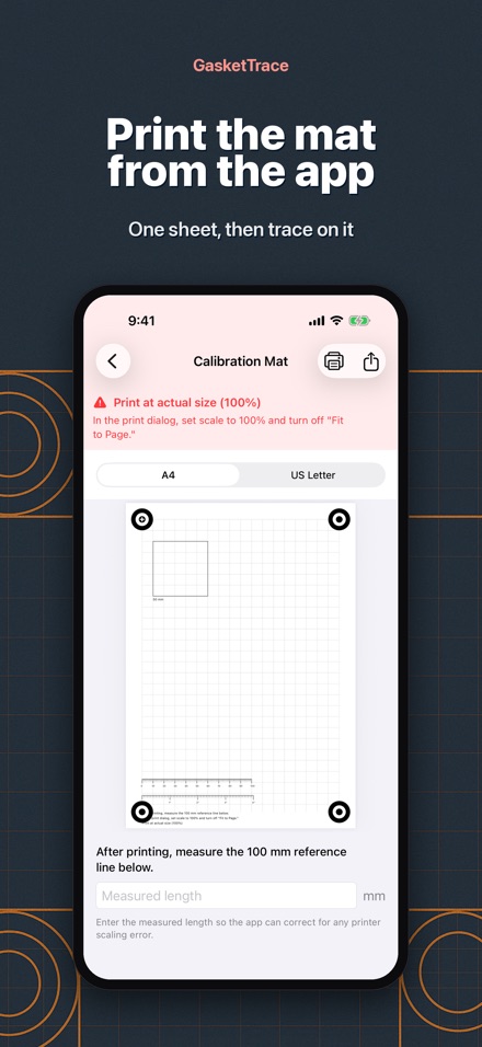 GasketTrace: Gasket Template 8