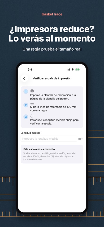 GasketTrace: patrón de empaque 7