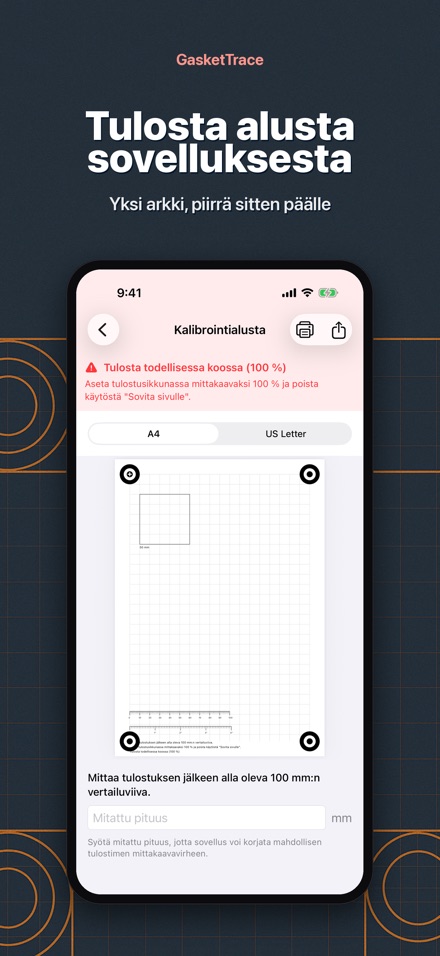 GasketTrace: tiivistemalli 8