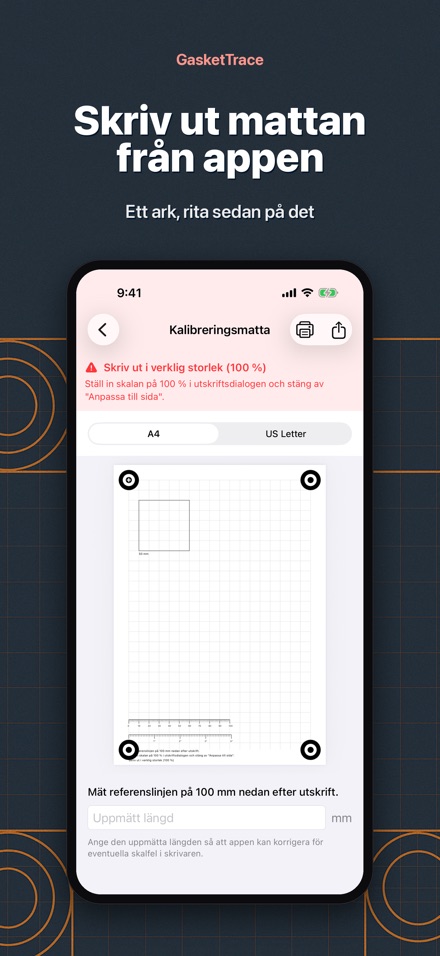 GasketTrace: packningsmall 8
