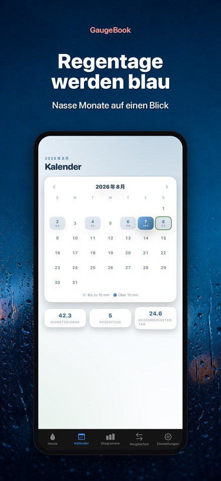 GaugeBook: Regenmesser 2