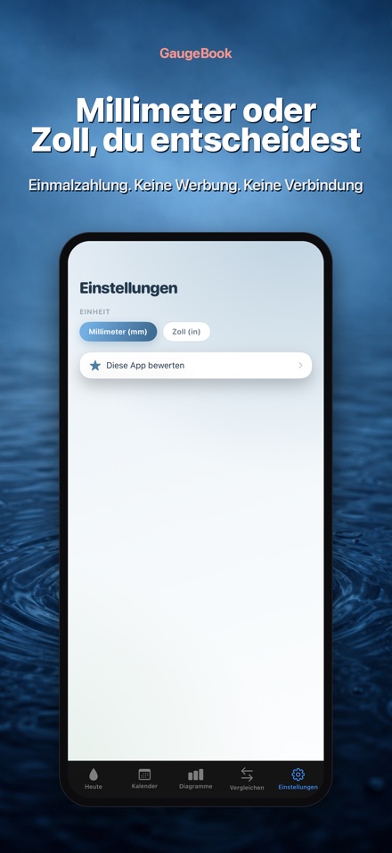 GaugeBook: Regenmesser 10
