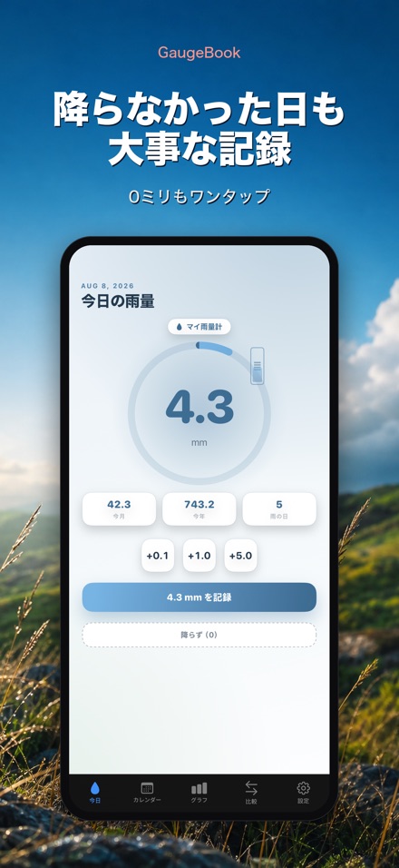 GaugeBook：雨量計日誌 8