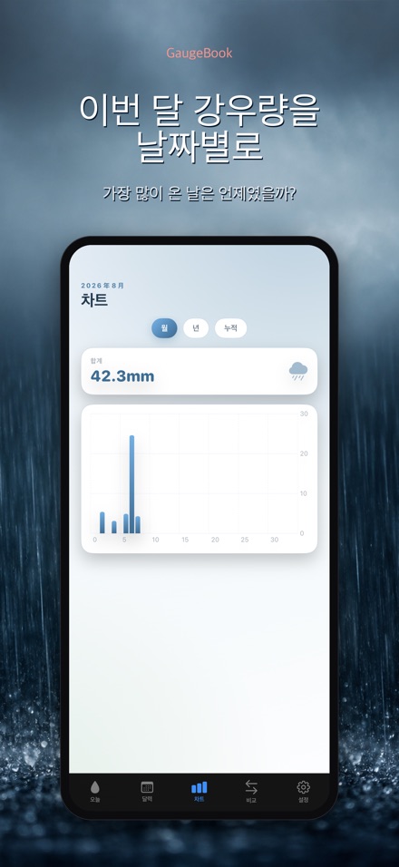 GaugeBook: 강우량 일지 3