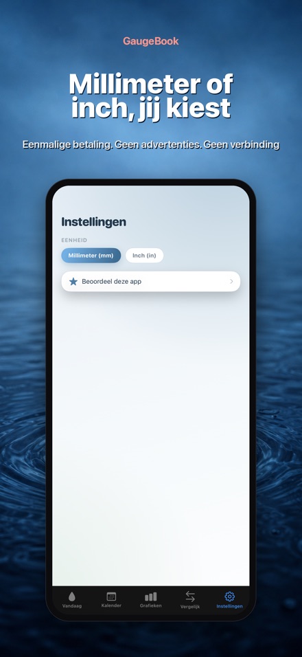 GaugeBook: Regenmeter Dagboek 10