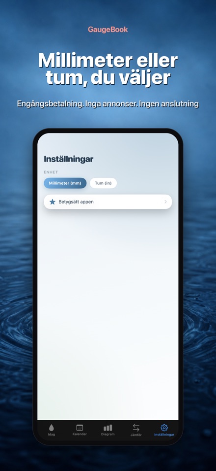 GaugeBook: Regnmätardagbok 10