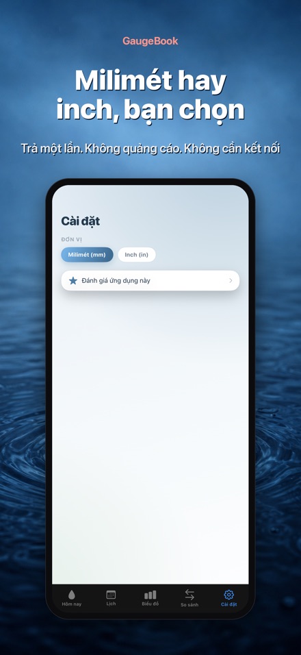 GaugeBook: Nhật Ký Đo Mưa 10
