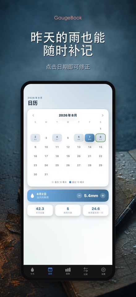 GaugeBook:雨量日志 7