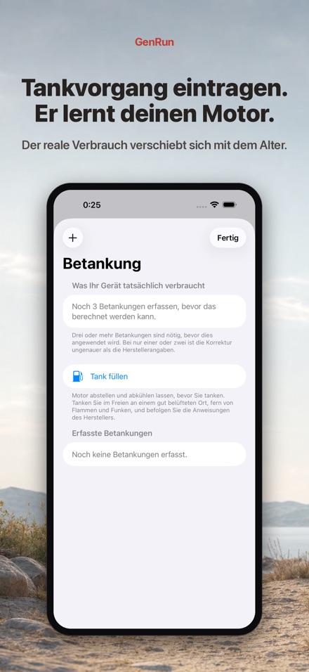 GenRun: Generator Laufzeit 7