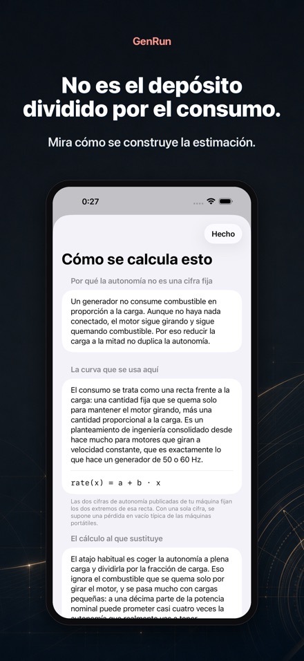GenRun: autonomía de planta 3