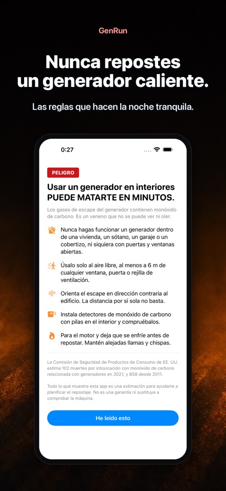 GenRun: autonomía de planta 9