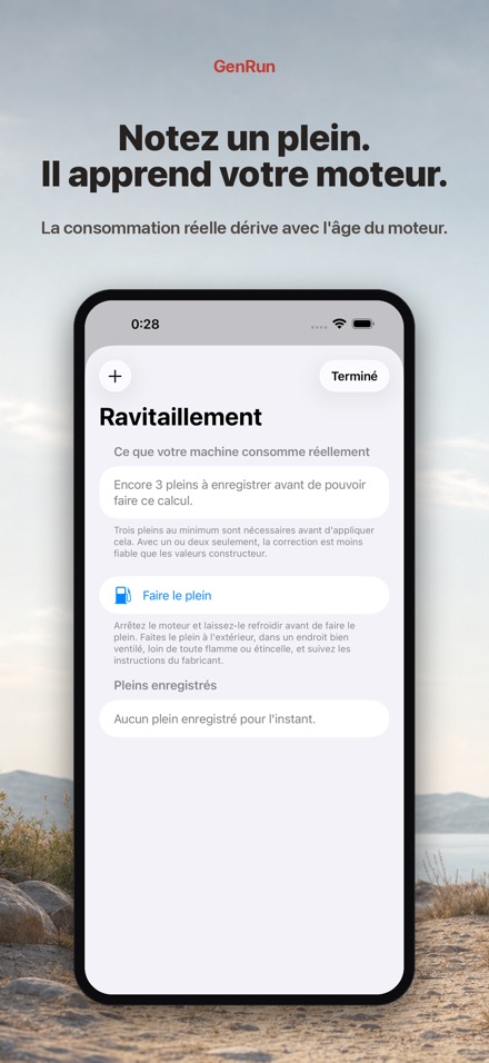 GenRun : autonomie groupe 7