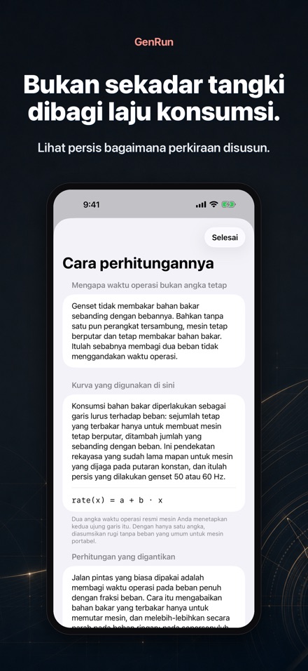 GenRun: Durasi Genset 3