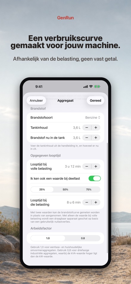 GenRun: looptijd aggregaat 6