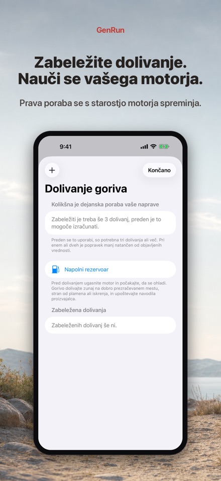 GenRun: Delovanje agregata 7