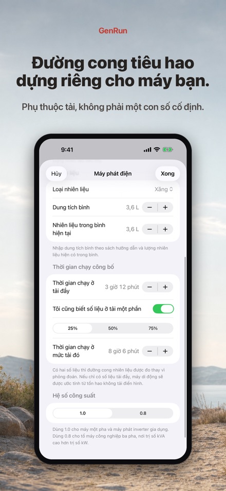 GenRun: Máy phát điện 6