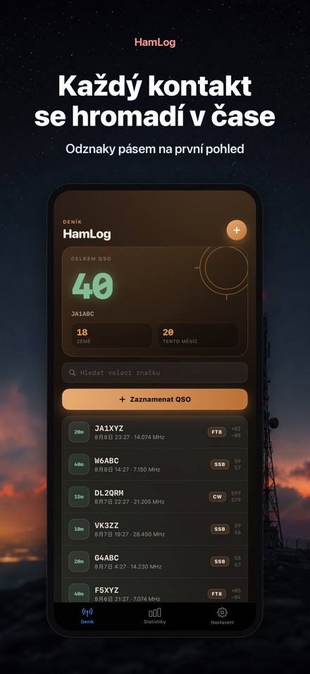 HamLog: QSO deník radioamatéra 8