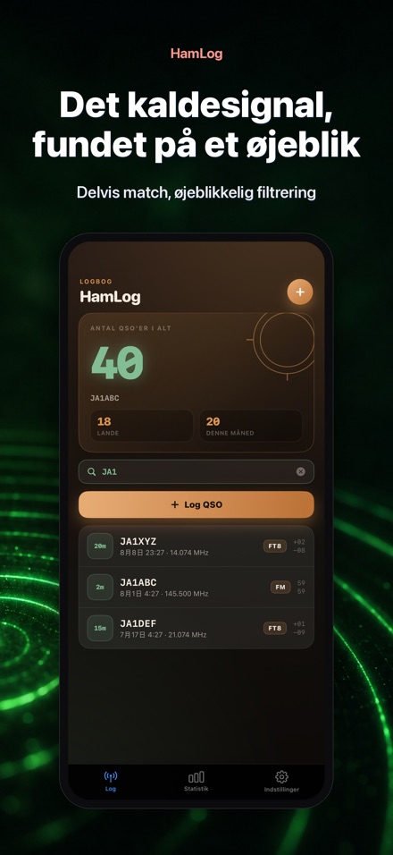 HamLog: Radioamatør QSO-log 5