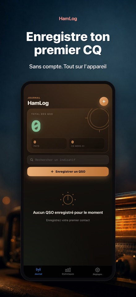 HamLog: Carnet QSO Radio 9