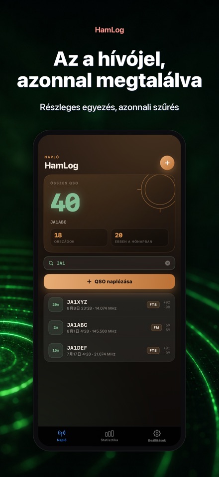 HamLog: Rádióamatőr QSO napló 5