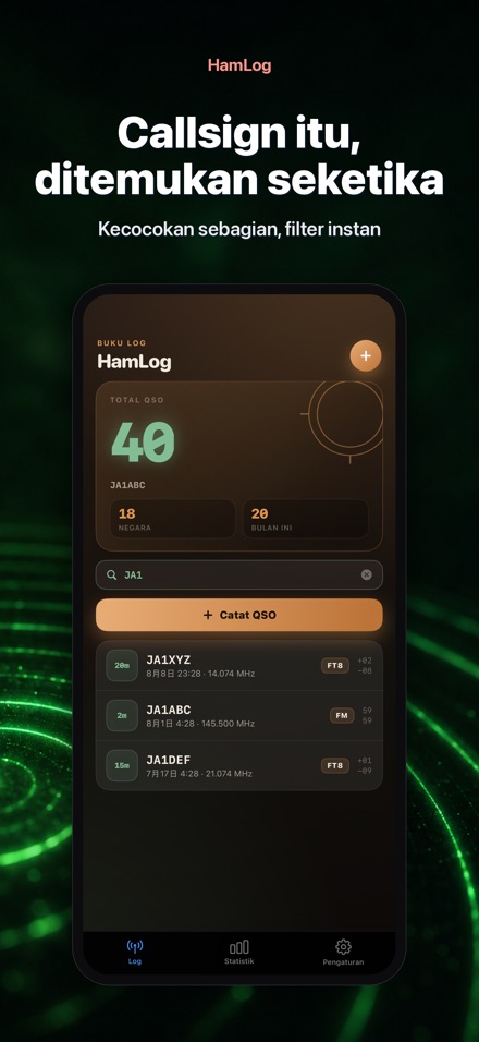 HamLog: Log QSO Radio Amatir 5