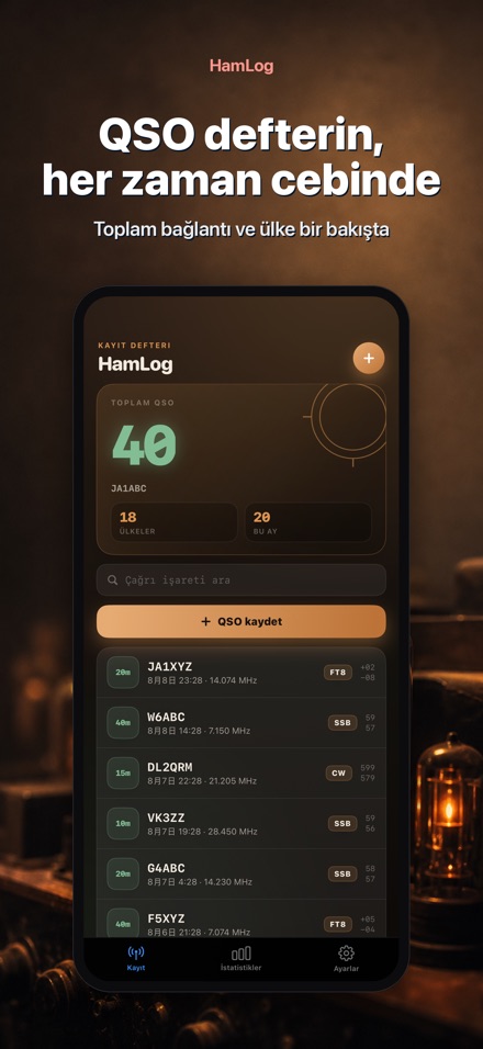 HamLog: Amatör Telsiz QSO