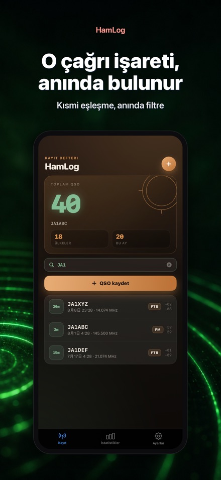 HamLog: Amatör Telsiz QSO 5