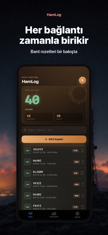 HamLog: Amatör Telsiz QSO 8