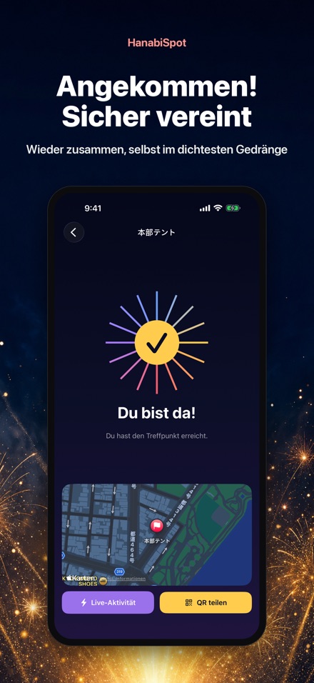HanabiSpot: Treffpunkt-Pin 7