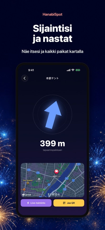 HanabiSpot: Tapaamispiste 8