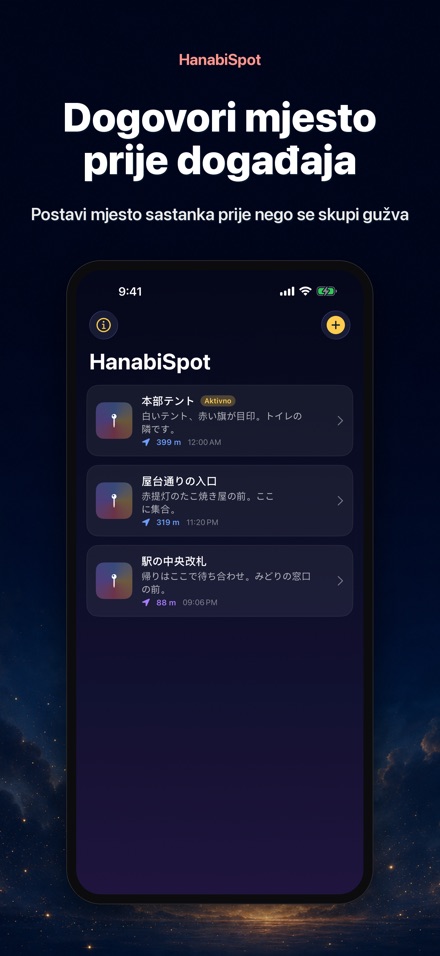 HanabiSpot: Mjesto sastanka 9