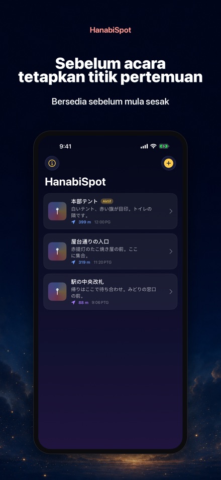 HanabiSpot: Titik Pertemuan 9