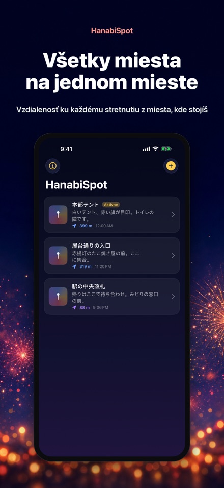 HanabiSpot: Miesto stretnutia 2