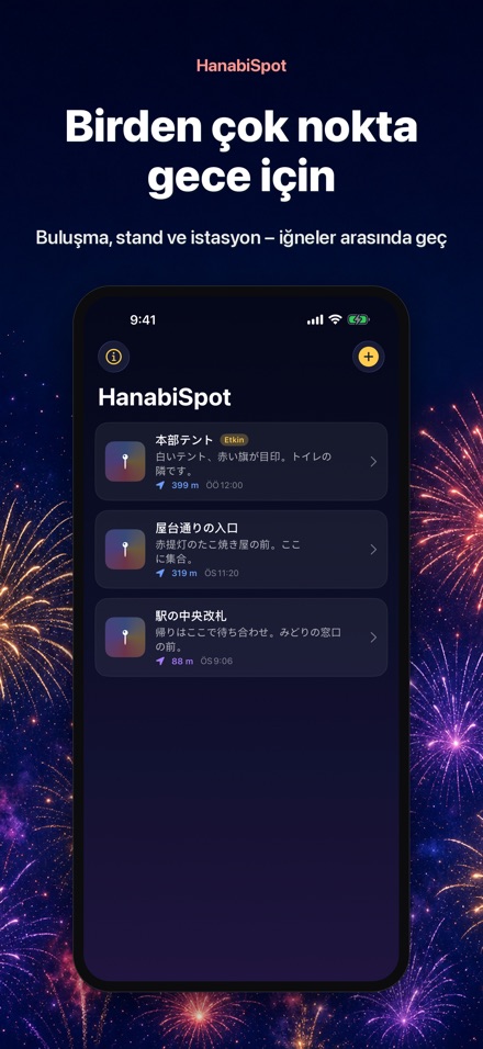 HanabiSpot: Buluşma Noktası 10