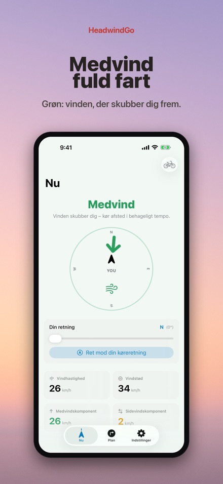 HeadwindGo: Modvind på cykel 2
