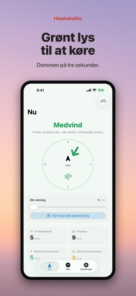 HeadwindGo: Modvind på cykel 9
